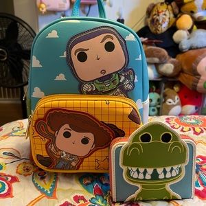 Toy Story Funko Pop Loungefly Set